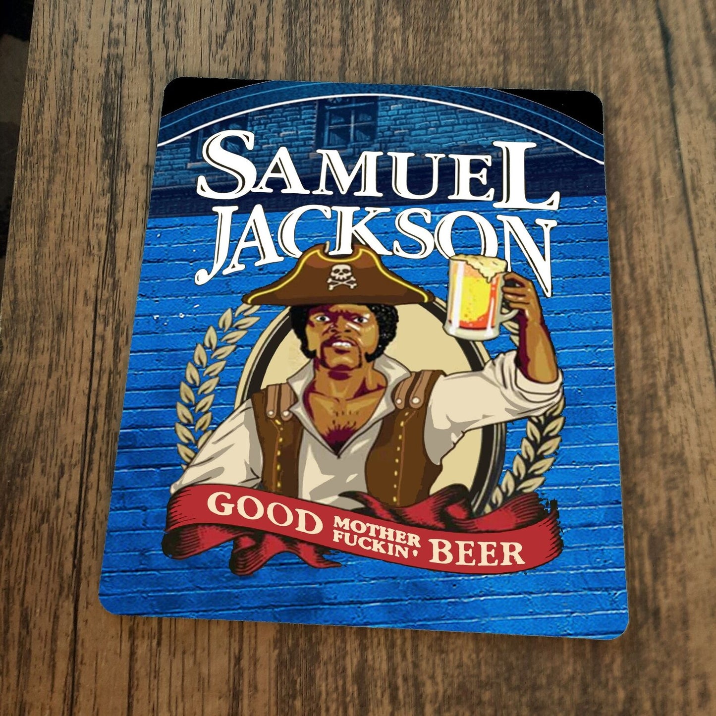 Samuel Jackson Good Mother Fuckin Beer Mouse Pad