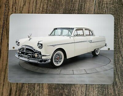 53 packard clipper classic car 8x12 Metal Wall Car Sign Garage Poster