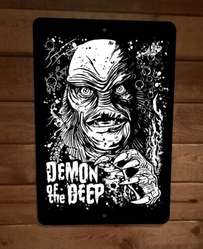 Creature of the Deep Swamp Thing 8x12 Metal Wall Sign Poster