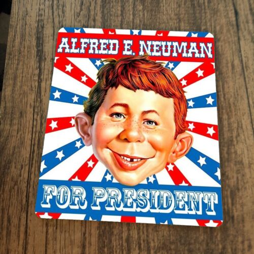 Alfred E Newman For President Mouse Pad