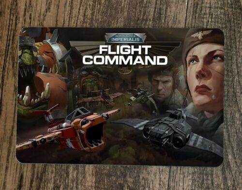 Aeronautica Imperialis Flight Command 8x12 Metal Wall Sign Video Game