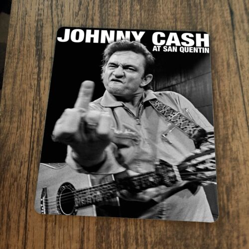 Johnny Cash San Quentin Mouse Pad