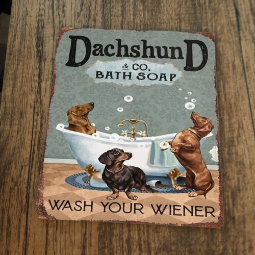 Dachshund Bath Soap Mouse Pad Wash Your Wiener