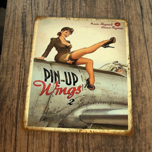 Pin Up Wings Mouse Pad Romain Hugault