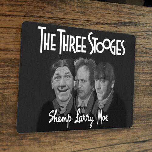 Larry Moe Shemp Original 3 Stooges Mouse Pad